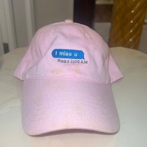 FREE- imessage IMY text dad hat